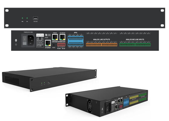 1.2ms Niedrigverzögerung Dante Audio Controller 24 Bit