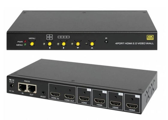 Mehrbildschirm-HDMI-Videowandcontroller - Unterstützung flexibler Layouts und Konfigurationen