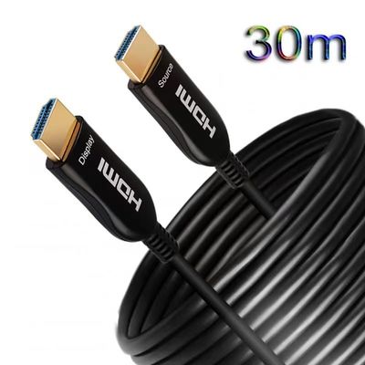 Langstrecken-Kristallklare 4K/8K-Videoübertragung HDMI-Glasfaserkabel und aktives optisches HDMI-Kabel