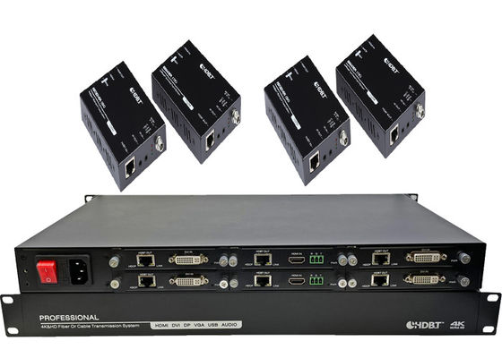 4K HDMI HDBaseT Sender und Empfänger 6 Ports Extender mit POC Power