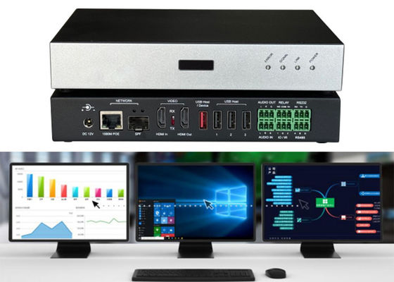 CE FCC RoHs OEM ODM KVM über IP-Schalter mit Fernbedienmodul