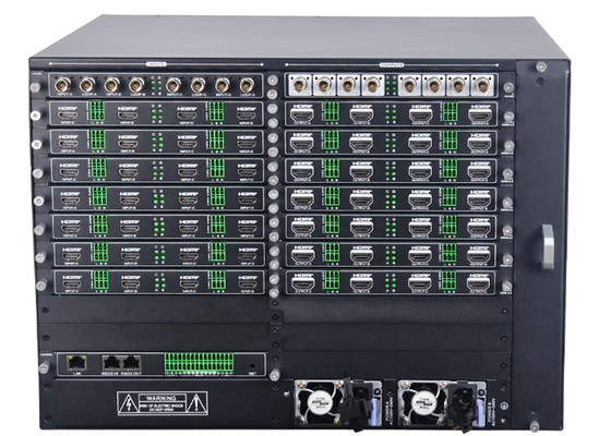 40x40 Modulares HDMI Videowall-Prozessor mit 4K60 4:4:4 und 16-Fenster-Anzeige für Videowall-Matrix-Controller-Systeme