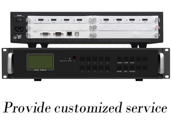 WLHDVP HDMI Videoenergie-Matrix-Prüfer des wand-Prozessor-4x4 Doppel