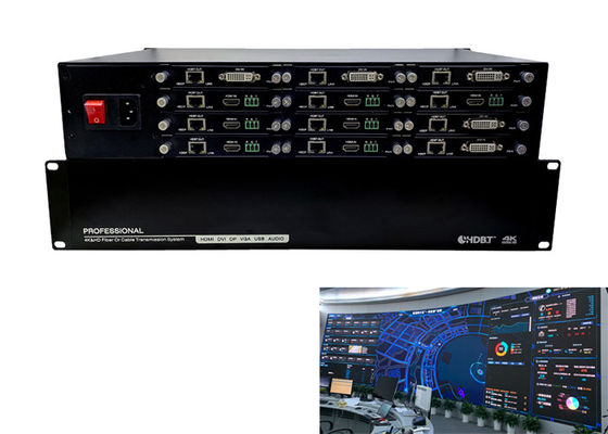 12 Übermittler-Ergänzung Hdbaset der Hafen-HDBT zu Hdmi-Konverter 4k