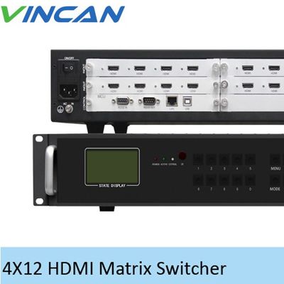 2x2 1x2 3x3 multi Format weibliche Systeme des LCD-Videowand-Prüfer-BNC