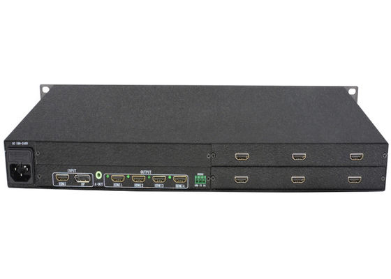 4K 60Hz HDMI 2,0 gab Videowand-Kontrolleur Six ein, das 1080p 3x2 ausgibt