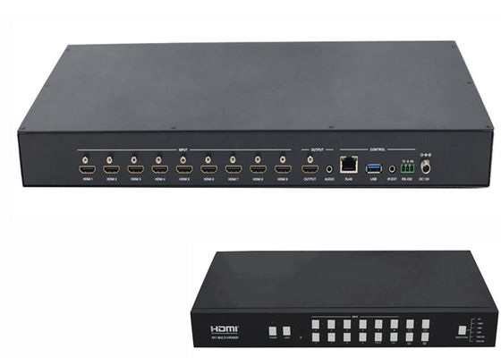 RoHs HDMI 1.4b HDCP 1,4 HDMI Multiviewer mit nahtloser Rangierlok