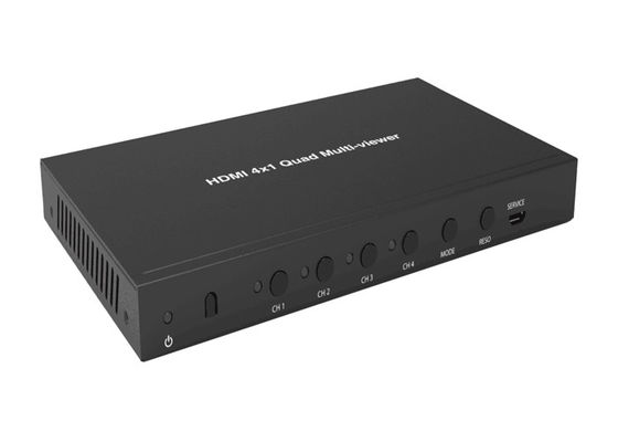 4 eingegebenes Viererkabel Multiviewer Hdmi 4K mit Ertrag 1XHDMI und Ertrag 1XVGA