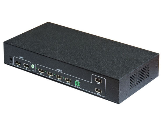 HDMI 2.0-Eingang zum 4X1080p-Ausgang Videowand-Controller 1 Kanal 4K 60Hz