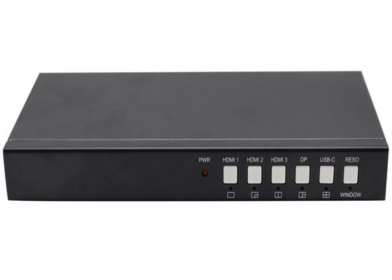 Nahtloser UHD-Video-Switcher mit Multiview 5x Eingänge und 2x Ausgänge