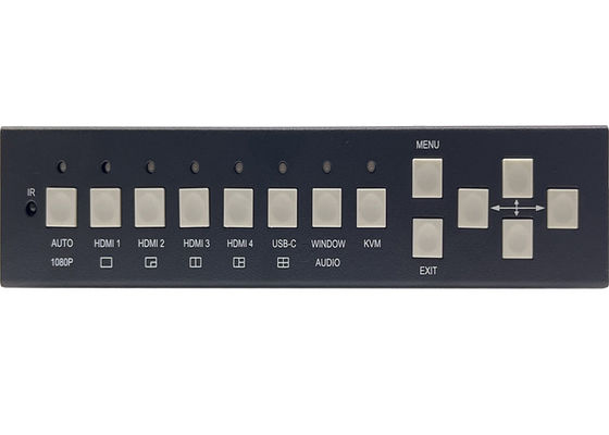 5x Eingänge und 2x Ausgänge nahtloser UHD-Video-Switcher mit Multiview und KVM-Steuerung