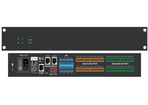 Dynamischer Bereich 100dB Dante Audio Controller 7.9 X 5.9 X 2.2 In Windows/Mac Kompatibilität