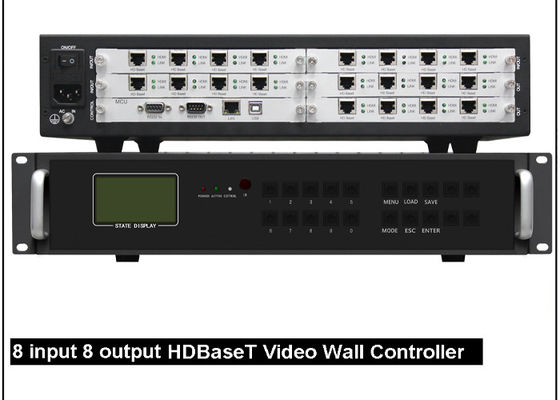 Modularer Videowandcontroller mit mehreren Fenstern mit DVI-Ausgangsanschluss