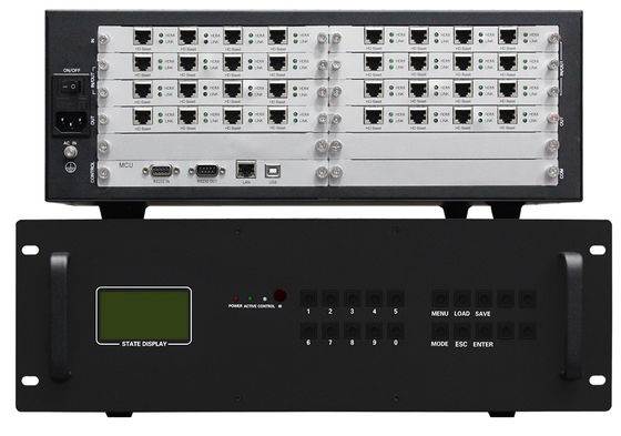 8K60 Video 16 In 16 Out Hochwertiger Videoprozessor 1x4 2X2 3X2 Video Wandcontroller