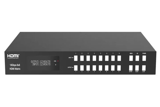 Unterstützung von Multi-Output-Auflösung HDMI-Matrix-Switcher für HOME AUDIO AND VIDEO EQUIPMENT