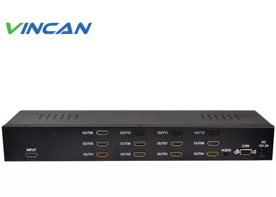 4k*2k 60Hz 3x3 HDMI Videowandprozessor mit VGA HDMI Signalquellen