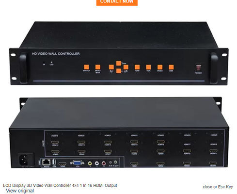 Leistungsstarker HDMI-Videowandcontroller für den Betrieb des Kontrollraums