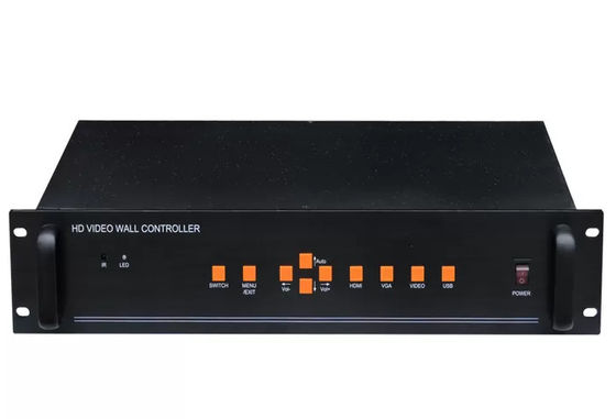 HDMI-Ausgabe hochauflösende LCD-Videowandsteuerung 2x2 2x3 3x2
