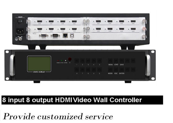2x2 2x4 Signal Modular Video Wand Controller für LCD-Display HDMI Ausgangsport