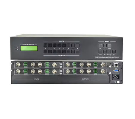 OEM-ODM-Video-Matrix-Switcher für bis zu 4Kx2k 60Hz-Ausgangsresolution