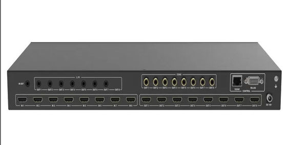 OEM-ODM-Video-Matrix-Switcher für bis zu 4Kx2k 60Hz-Ausgangsresolution