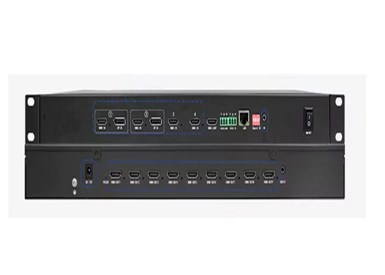 Erweiterter HDMI-Videowandprozessor für das Multi-Screen-Videomanagement