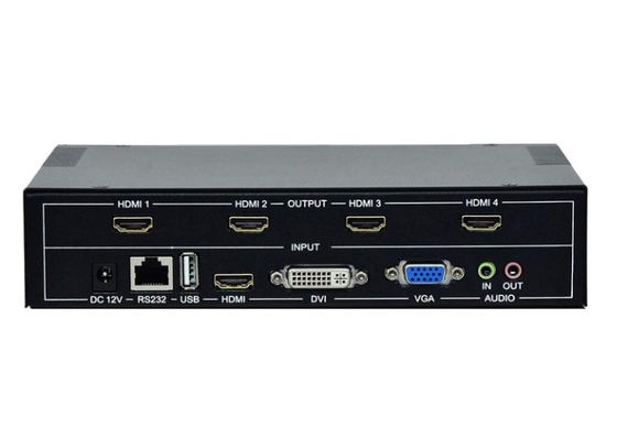 HDMI-Ausgabe hochauflösende LCD-Videowandsteuerung 2x2 2x3 3x2