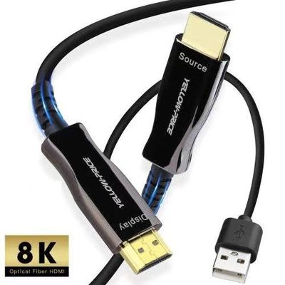 Auflösung 4K HDMI Glasfaserkabel kompatibel mit HDMI 2.0 Null Signalverlust