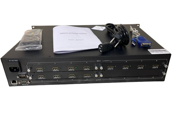 8 in 4 Out HDMI Matrix Switcher effizient mehrere Geräte verwalten
