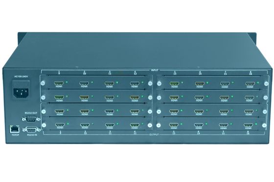 10.8 Pfund Video Matrix Switcher mit 16x16 Matrix Typ und 16 HDMI Ausgang Ports