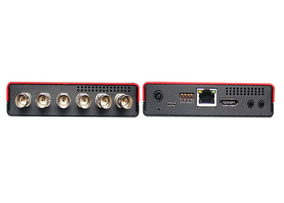3G/HD/SD-SDI Quad Multiviewer und Switcher mit Audio Meter Display