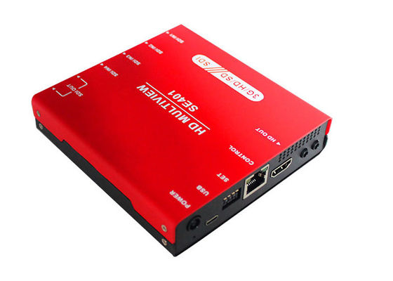 3G/HD/SD-SDI Quad Multiviewer und Switcher mit Audio Meter Display