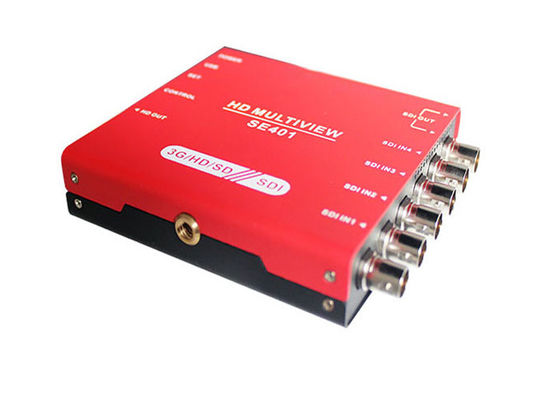 3G/HD/SD-SDI Quad Multiviewer und Switcher mit Audio Meter Display
