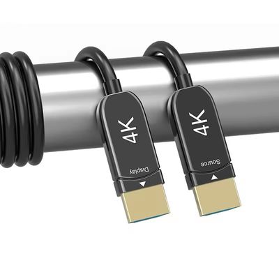 Langstrecken-HDMI-Glasfaserkabel - bis zu 100 m mit null Signalverlust
