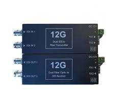 12G SDI 4K Fiber Extender - Hochgeschwindigkeits-Unkomprimiertes Video für Broadcast & AV