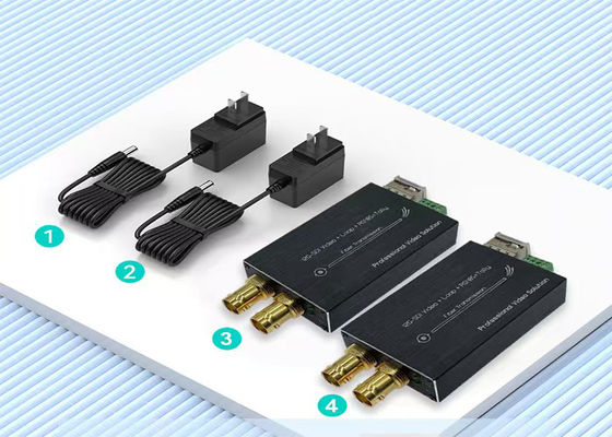 12G SDI Optical Video Extender High-Quality 1080p Signal über Glasfaser