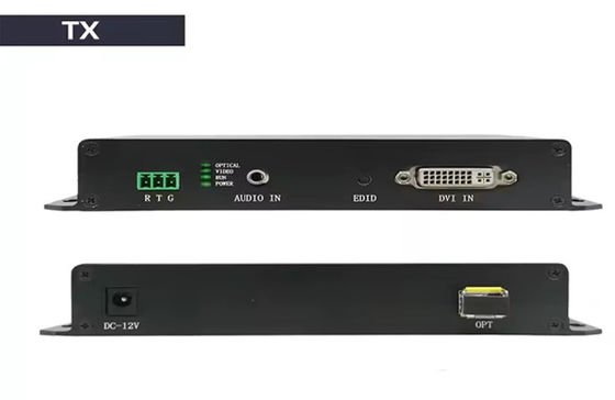 20km DVI-Fiber-Extender 1080p@60Hz HDMI 1,3 und 3,5mm Audio Unterstützung