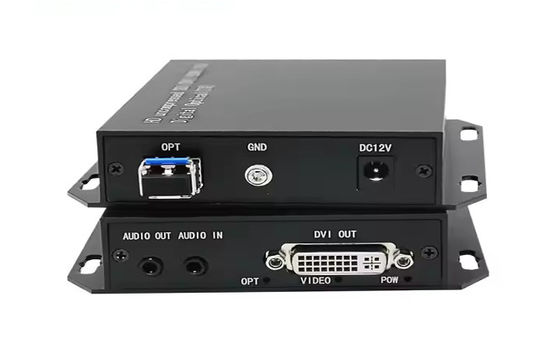 DVI-Fiber-Optic Extender 20km 1080p@60Hz Übertragung DVI-D Dual Link