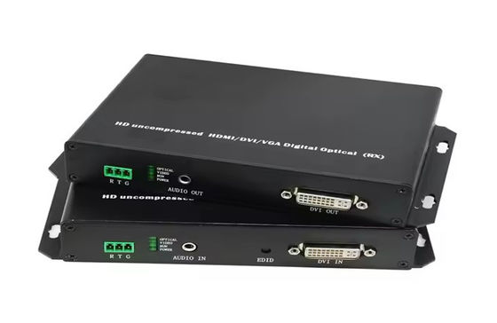 DVI-Fiber-Optic Extender 20km 1080p@60Hz Übertragung DVI-D Dual Link