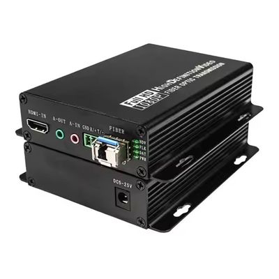 HD-HDMI-Video-Optikterminal - 1920x1200@60Hz, 20 KM Glasfaserverlängerer,