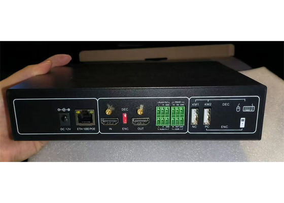 IP-KVM-Extender mit IP-KVM-zentralisierter Managementplattform auf Unternehmensebene, die serielle Ports und Netzwerkgeräte unterstützt