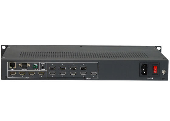 3x3 HDMI-Videowandprozessor mit 4 Eingängen 9 Ausgängen