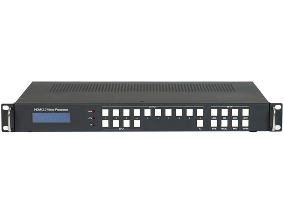 3x4 2x4 3x3 HDMI 4k Quad Video Wandprozessor mit 4 Eingänge 12 Ausgänge