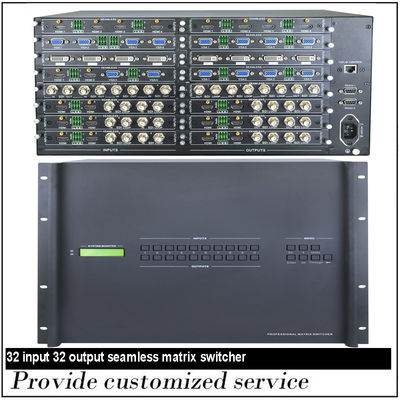 Fernsteuerungs-RS232 HDMI Rangierlok IR mit Fahrgestellen 4K 32x32