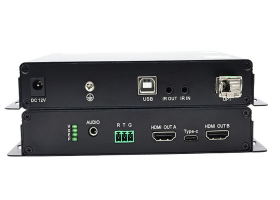 4K 60Hz HDMI Glasfaserverlängerer bis zu 20 km Verlustfreie Übertragung Langstreckensignalabgabe