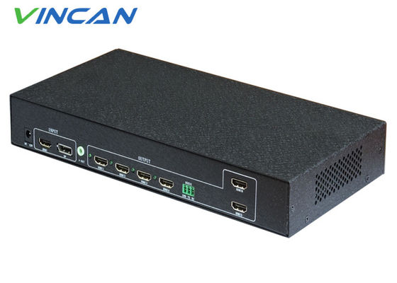 6 Kanal Video Wandsteuerung 2x3 3x2 mit RS232 Steuerung für 6 TV Splicing