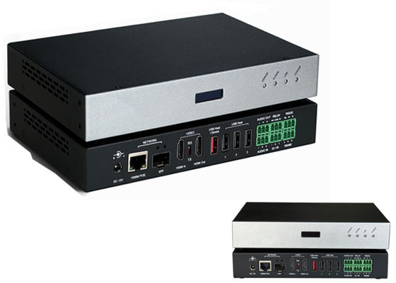 IP-KVM-Extender mit IP-KVM-zentralisierter Managementplattform auf Unternehmensebene, die serielle Ports und Netzwerkgeräte unterstützt