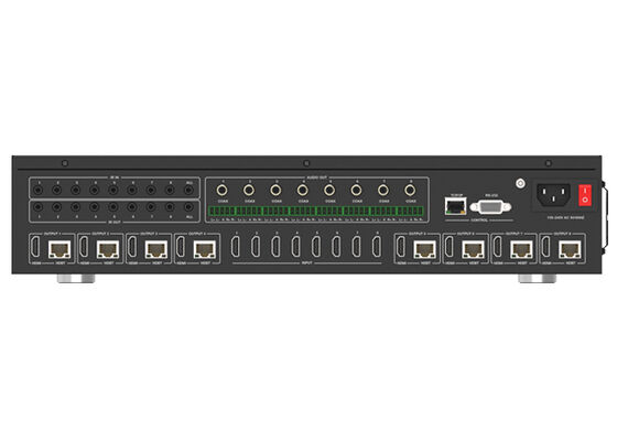 VINCAN 8x8 HDBaseT HDMI Matrix Switcher mit 4K604:44 Video und PoC für professionelle AV-Installationen