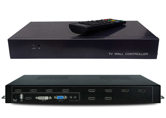 HDMI 1 in 9 aus Videowand-Prozessor 2x2 3X3 3x2 4x2 1080P VGA