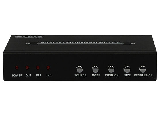 ZACKEN HDMI 2x1 MultiViewer DCs 5V 1A weibliche Art Input/Output Häfen